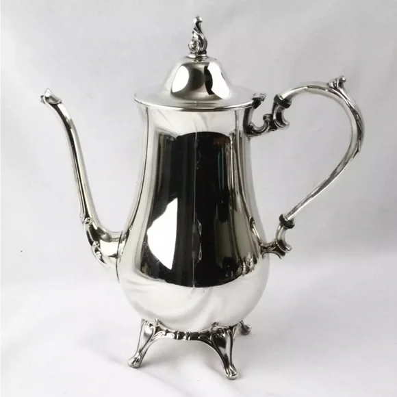 Elegant Silver Tea Set - tray not included - Picture 7 of 7